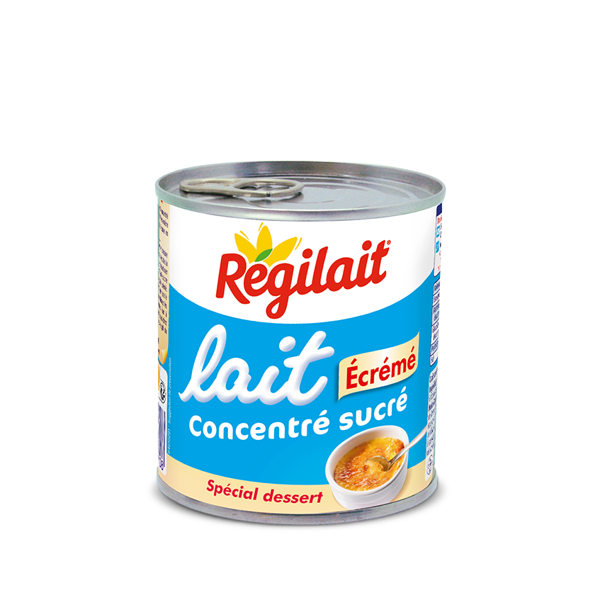 Lait concentré sucré écrémé Spécial déssert Régilait