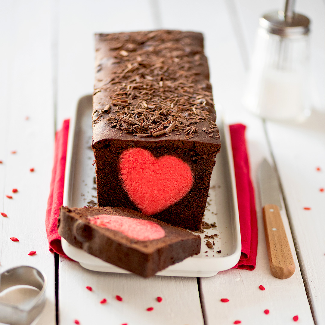 Cake Choco Cœur Surprise Regilait Cake Choco Cœur Surprise Regilait