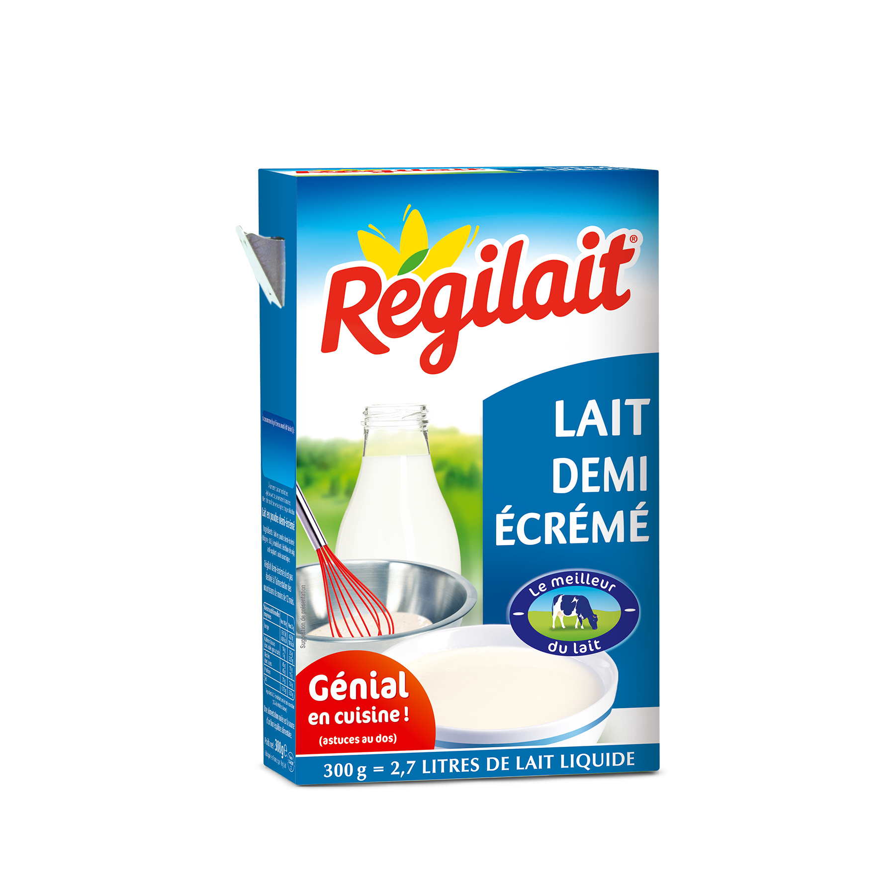 Lait demi-écrémé en poudre - Régilait