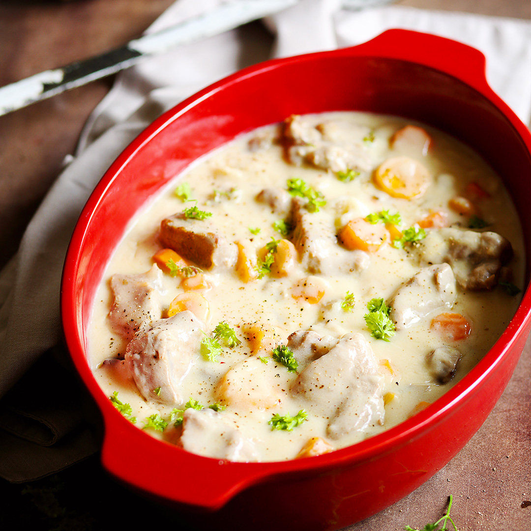 Blanquette de veau facile - Régilait