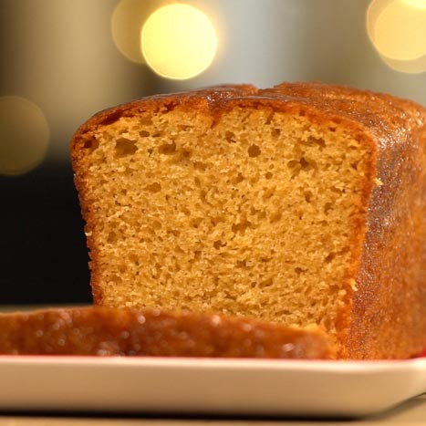Vanilla pound cake - Régilait