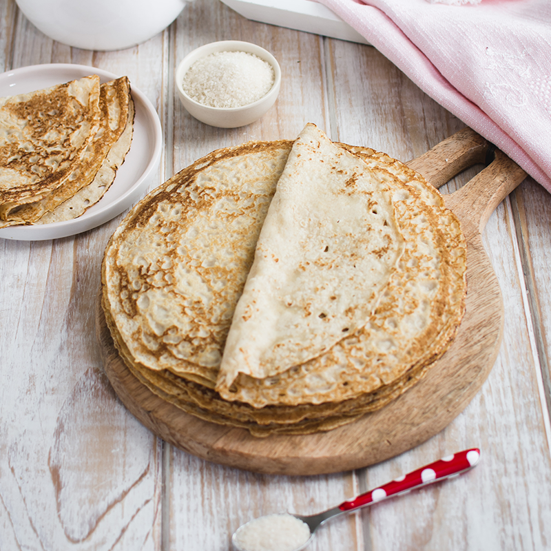 Crêpes aux flocons d