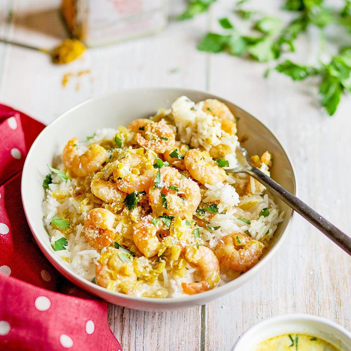 Recette Avec Lait Concentré Non Sucré Régilait Curry de crevettes - Régilait