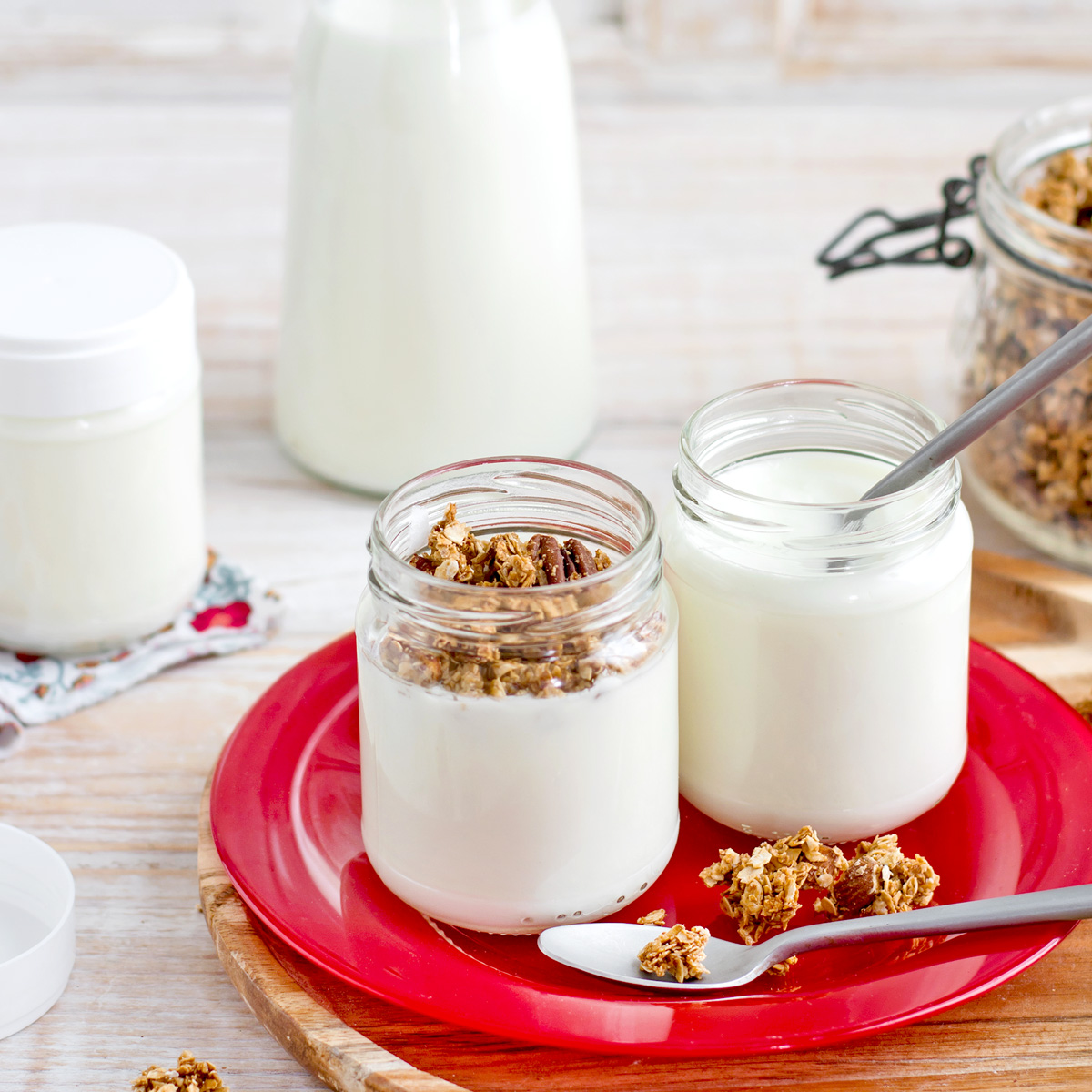 Recette Yaourts natures maison Régilait