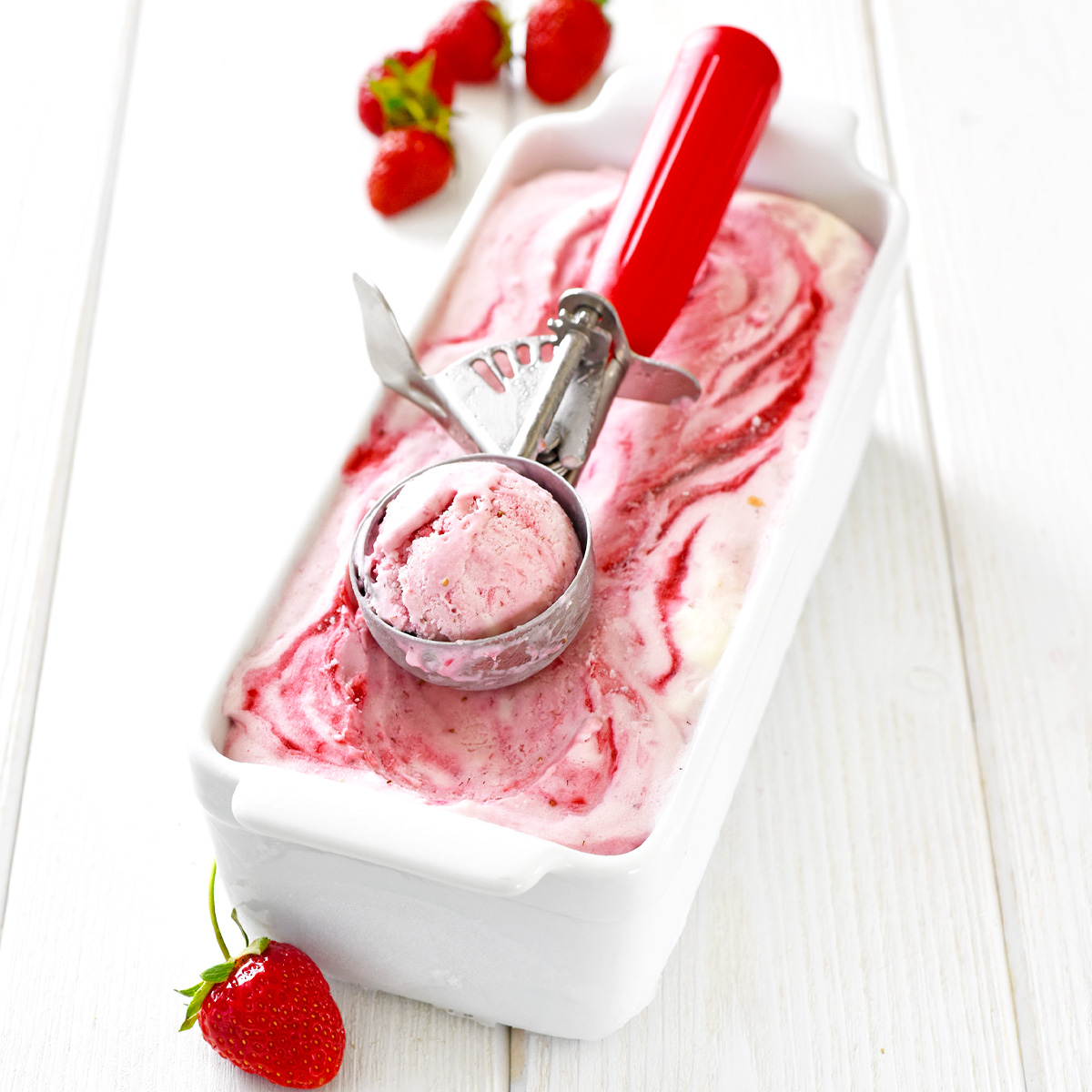 Glace A La Fraise Regilait