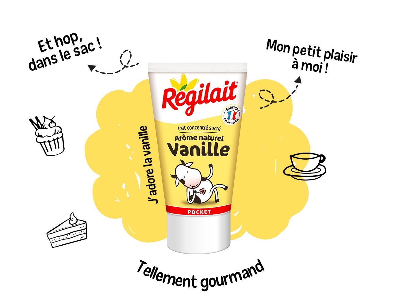 Lait concentré sucré vanille