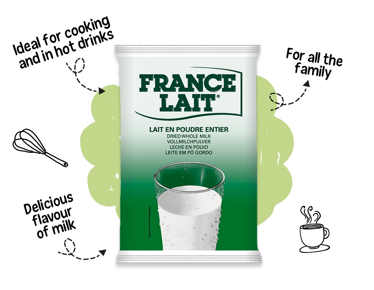 France Lait full-fat powder