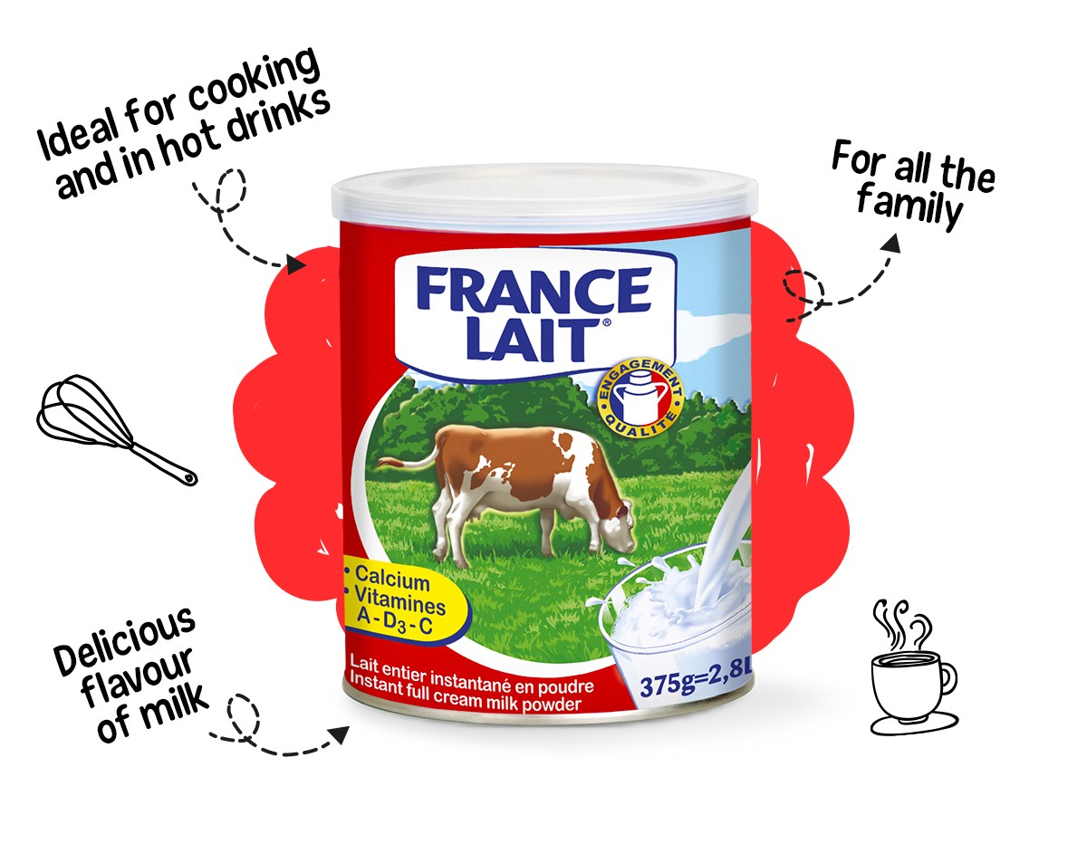 France Lait full-fat powder