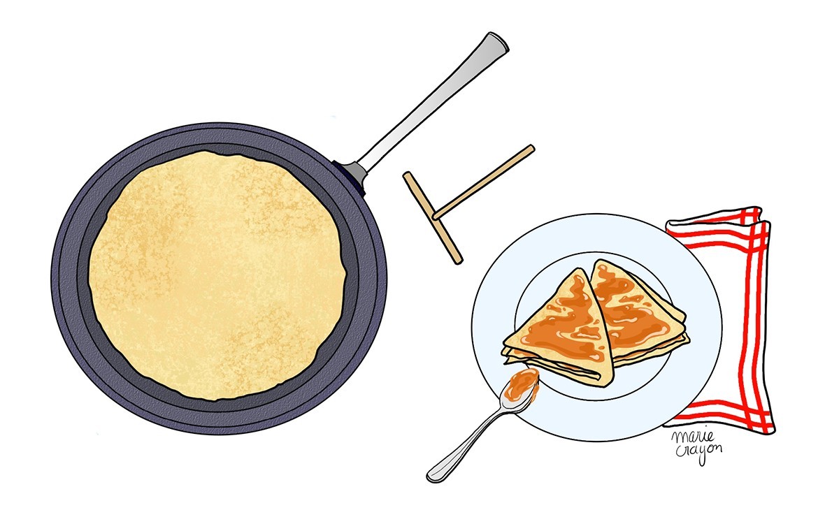 How to make pancake batter without any lumps?