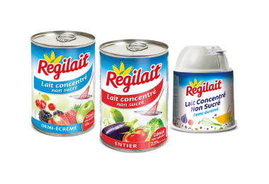Nos laits concentrés non sucrés