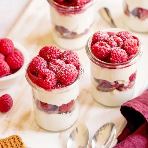 Tiramisu aux framboises