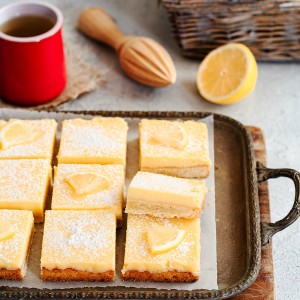 Carrés au citron