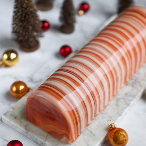 Bûche vanille Dulcey