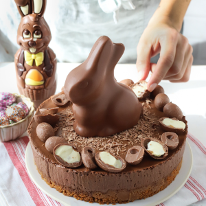 Gâteau de Pâques à la mousse au chocolat