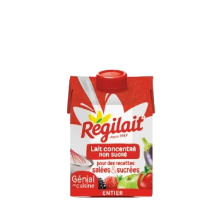 Briquette de lait concentré non sucré entier