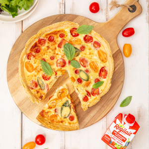 Quiche tomates cerises et feta