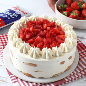Tiramisu aux fraises