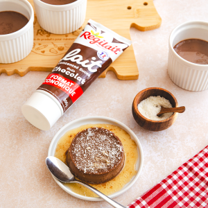 Flan coco-chocolat