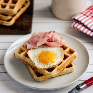 Gaufres au sarrasin complètes