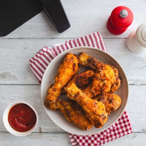 Pilons de poulet croustillants à l’air fryer