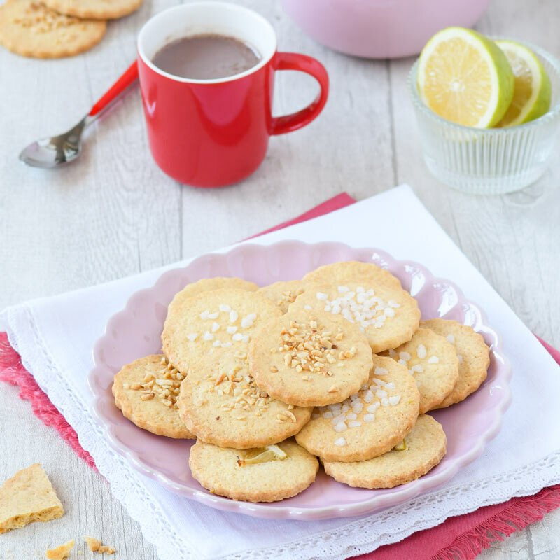 Sablés au citron - Régilait