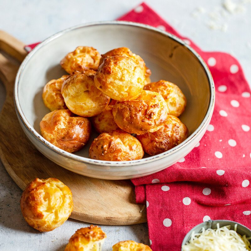 Gougères au fromage - Régilait